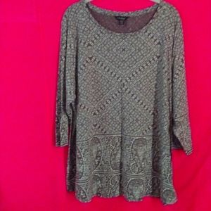 Lucky Brand A-line T-shirt 2X